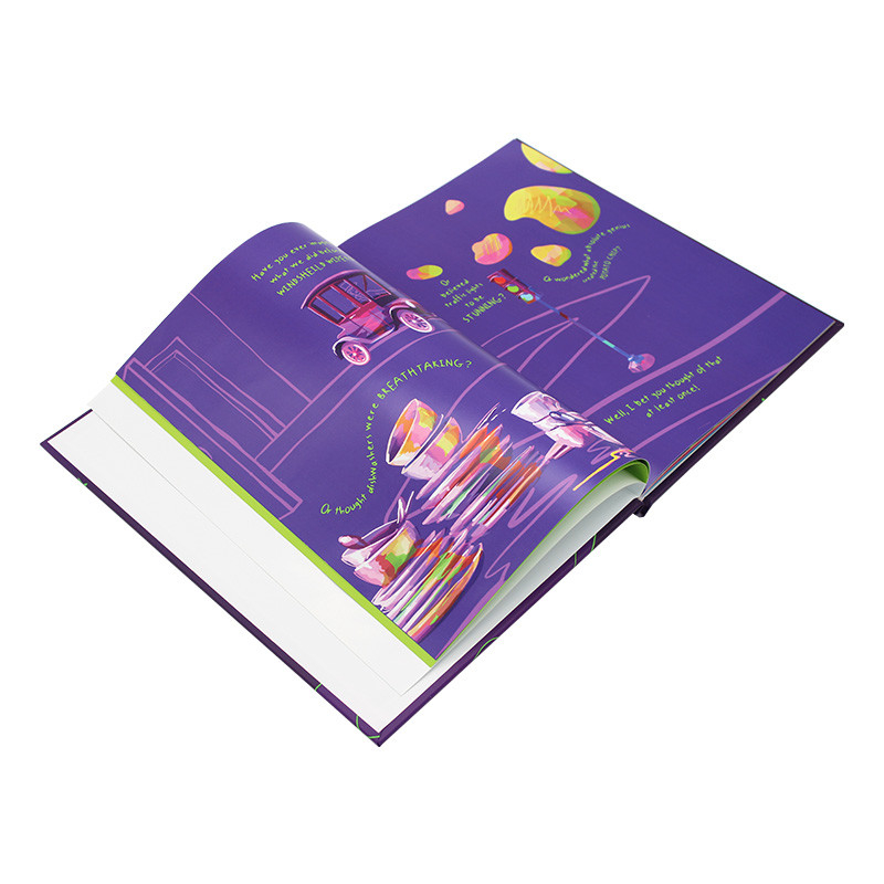 Печать книжки-раскраски Suichang и переплетная бумага C1s 200/250/300 Gsm